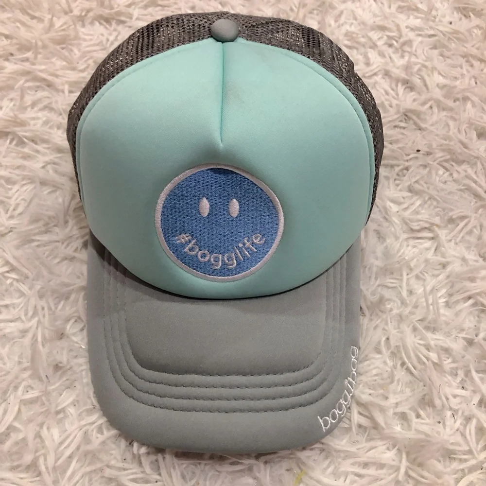 Mint & Gray Trucker Hat